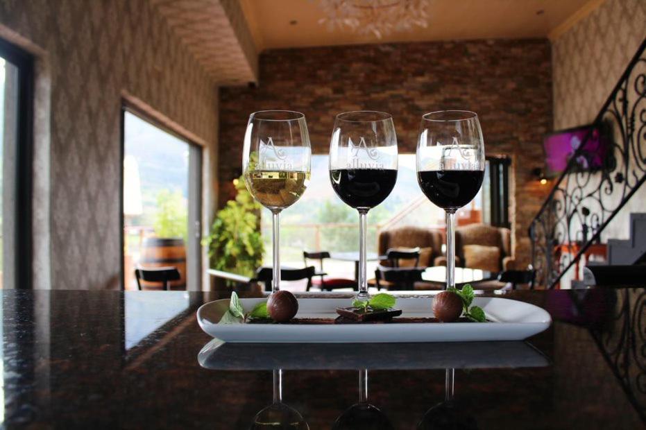 Alluvia Boutique Winery&Luxury Accommodation Stellenbosch Extérieur photo Wine tasting