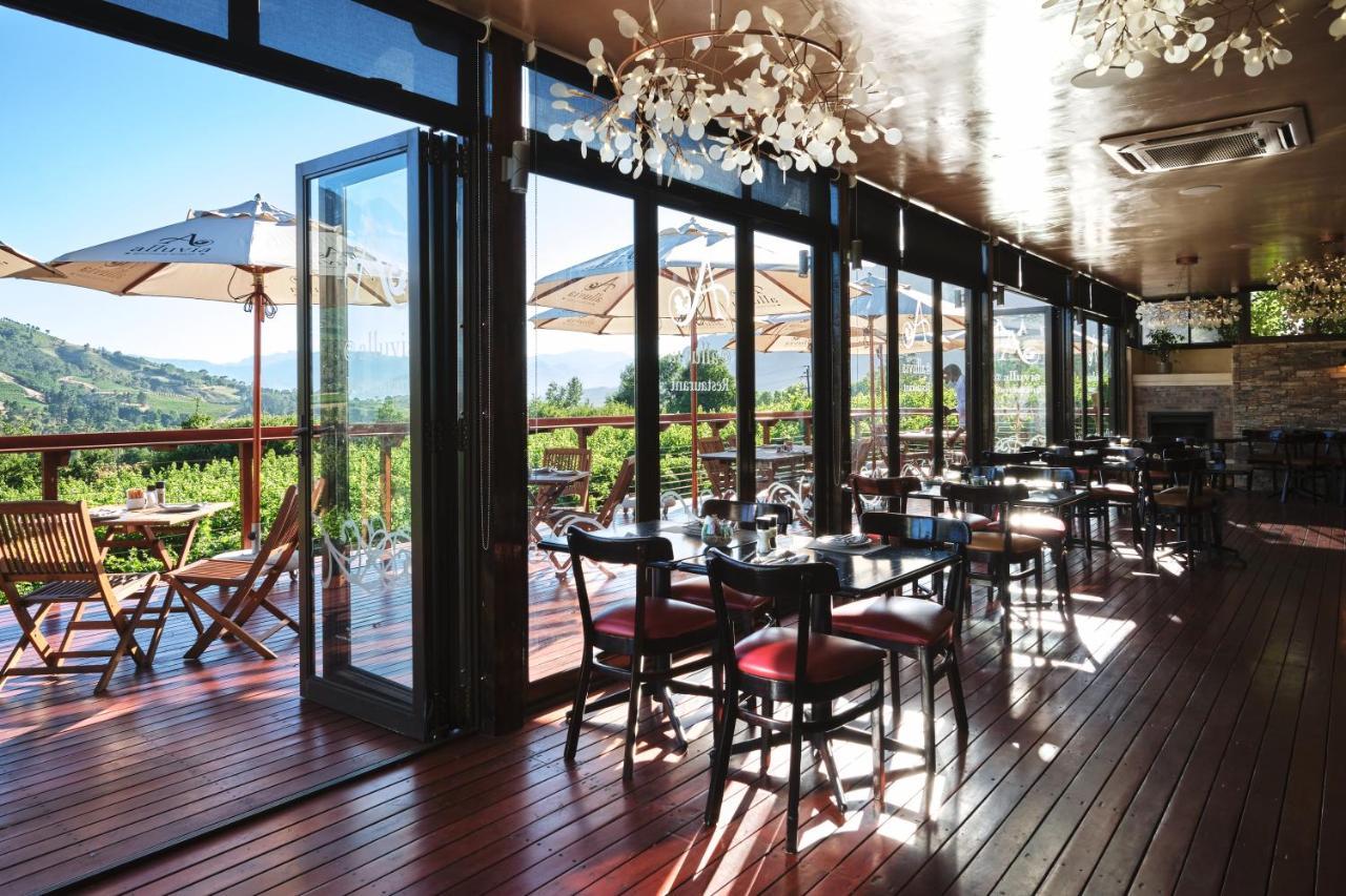Alluvia Boutique Winery&Luxury Accommodation Stellenbosch Extérieur photo Restaurant